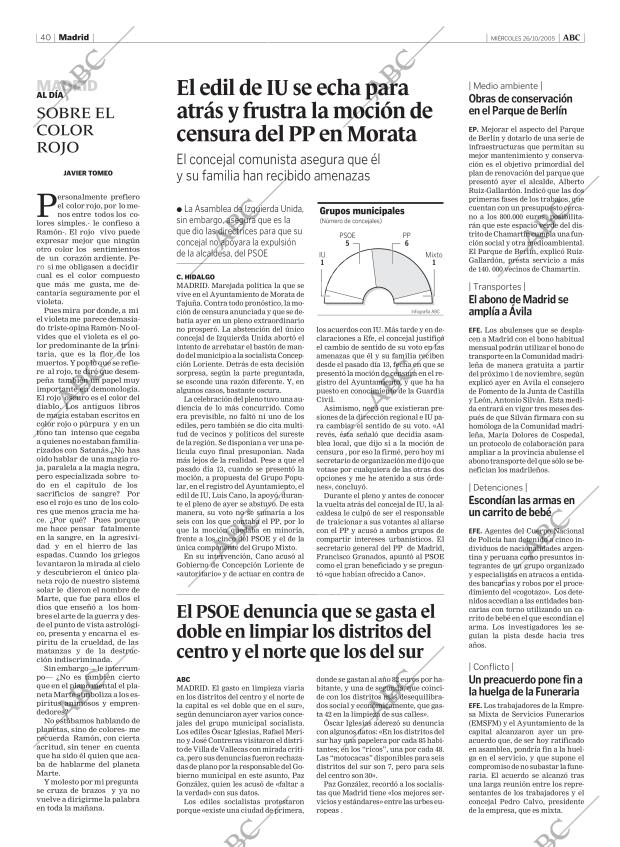ABC MADRID 26-10-2005 página 40