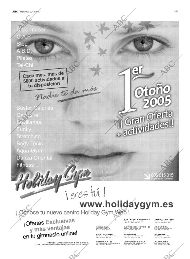 ABC MADRID 26-10-2005 página 41
