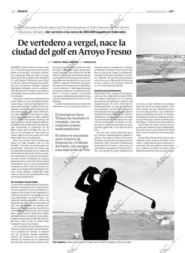 ABC MADRID 26-10-2005 página 42