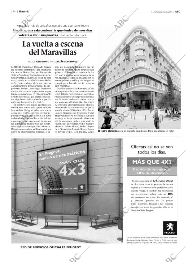 ABC MADRID 26-10-2005 página 44