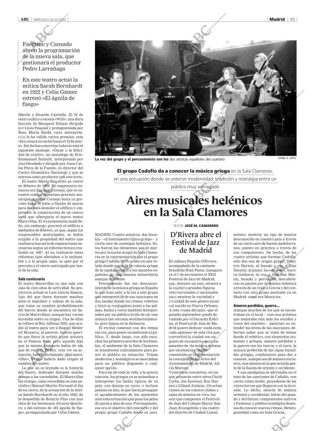 ABC MADRID 26-10-2005 página 45