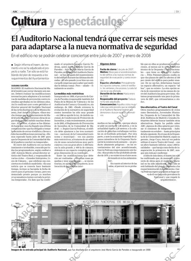 ABC MADRID 26-10-2005 página 59