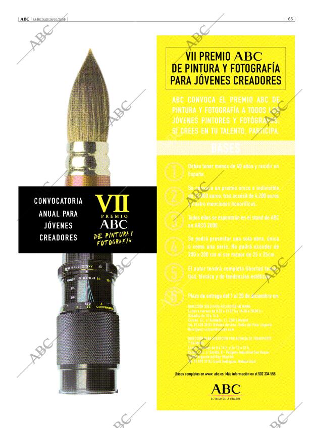 ABC MADRID 26-10-2005 página 65