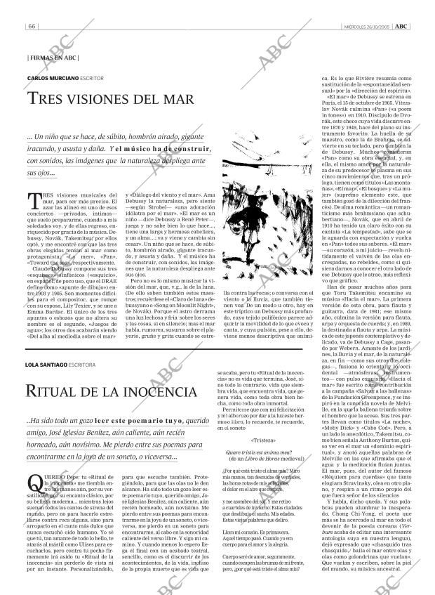 ABC MADRID 26-10-2005 página 66