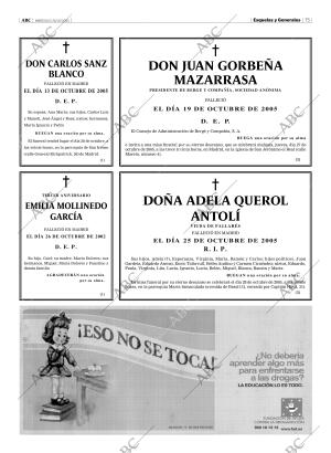 ABC MADRID 26-10-2005 página 75
