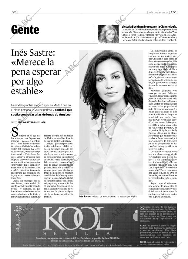 ABC SEVILLA 26-10-2005 página 100