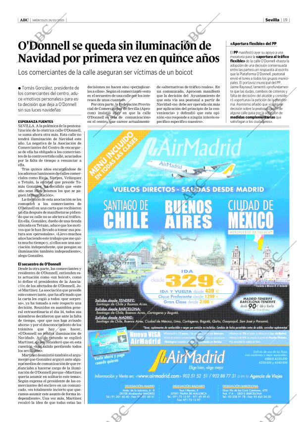 ABC SEVILLA 26-10-2005 página 19
