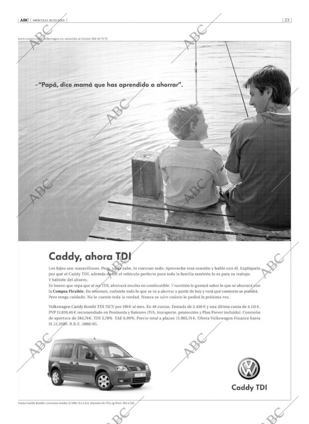 ABC SEVILLA 26-10-2005 página 23