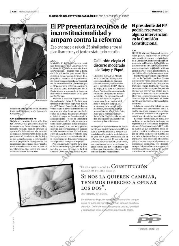 ABC SEVILLA 26-10-2005 página 39