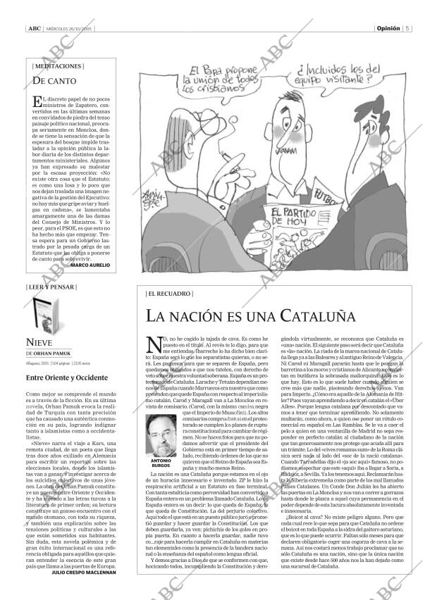 ABC SEVILLA 26-10-2005 página 5