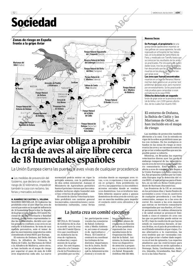 ABC SEVILLA 26-10-2005 página 52