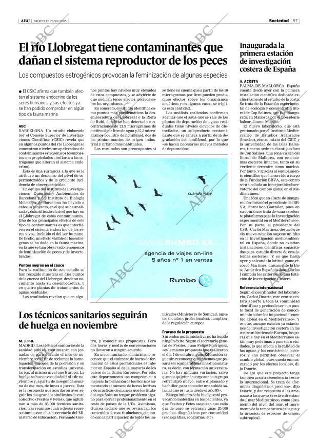 ABC SEVILLA 26-10-2005 página 57