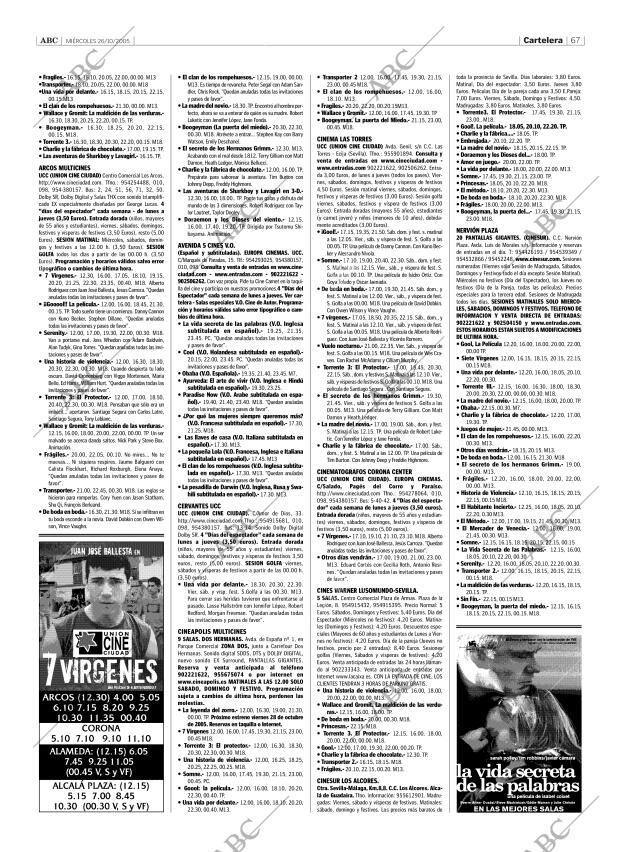 ABC SEVILLA 26-10-2005 página 67