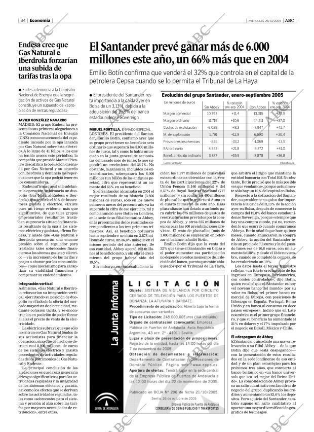 ABC SEVILLA 26-10-2005 página 84