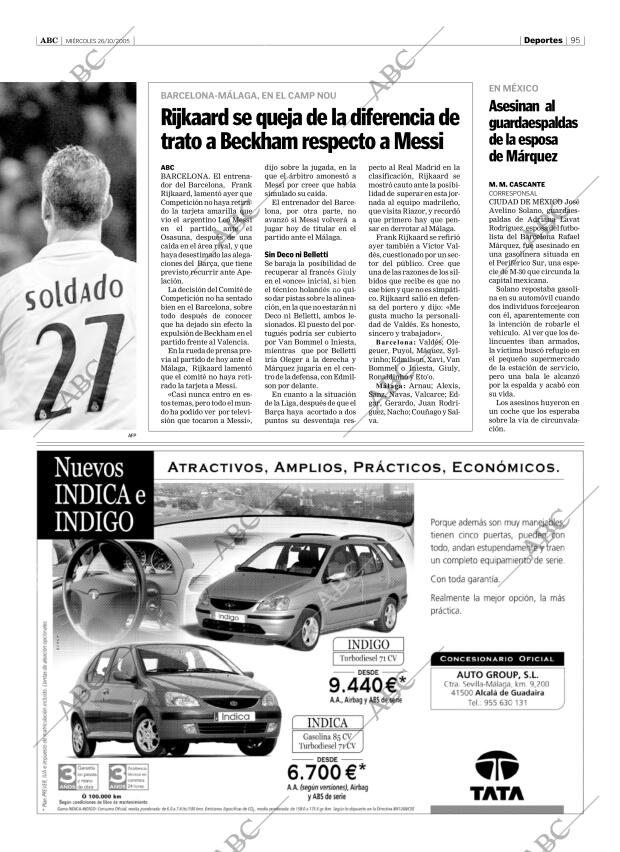 ABC SEVILLA 26-10-2005 página 95