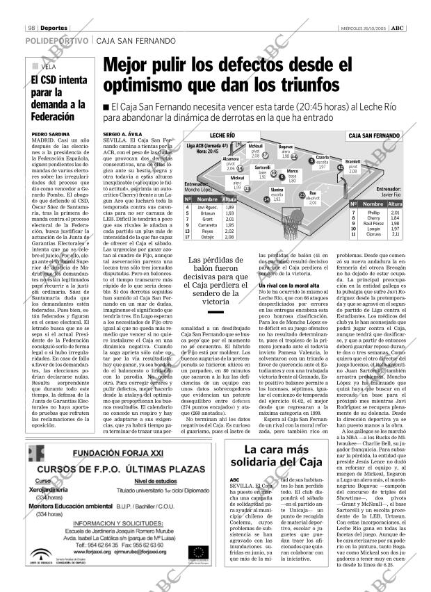ABC SEVILLA 26-10-2005 página 98