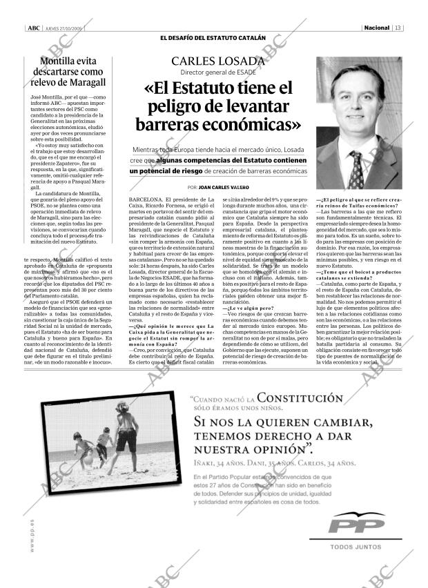 ABC CORDOBA 27-10-2005 página 13