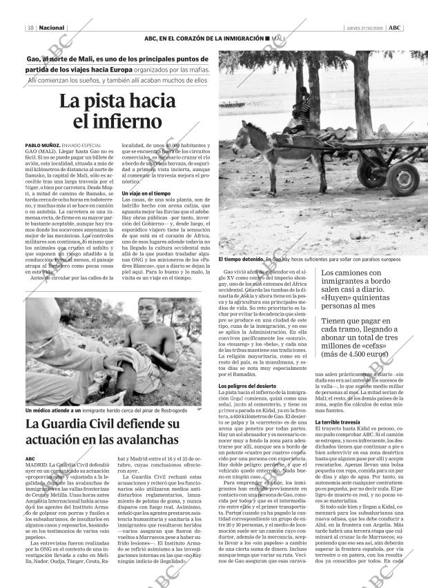 ABC CORDOBA 27-10-2005 página 18