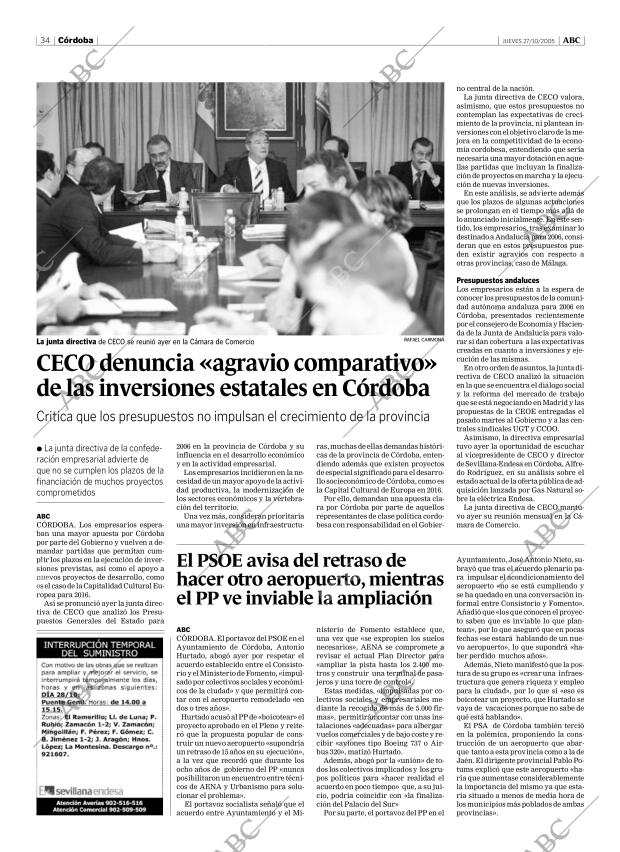ABC CORDOBA 27-10-2005 página 34