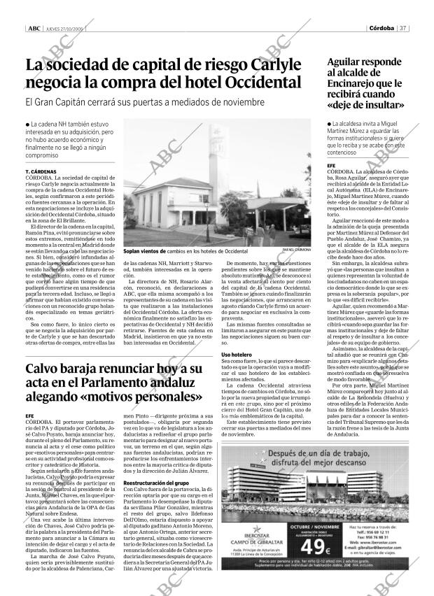 ABC CORDOBA 27-10-2005 página 37