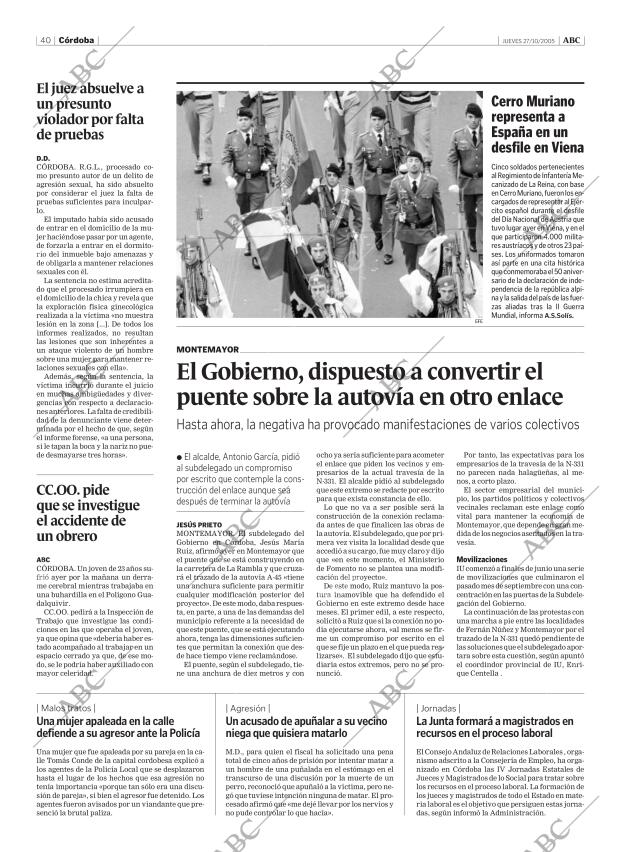 ABC CORDOBA 27-10-2005 página 40