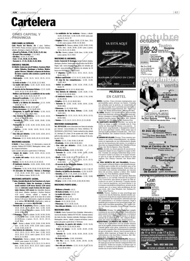 ABC CORDOBA 27-10-2005 página 63