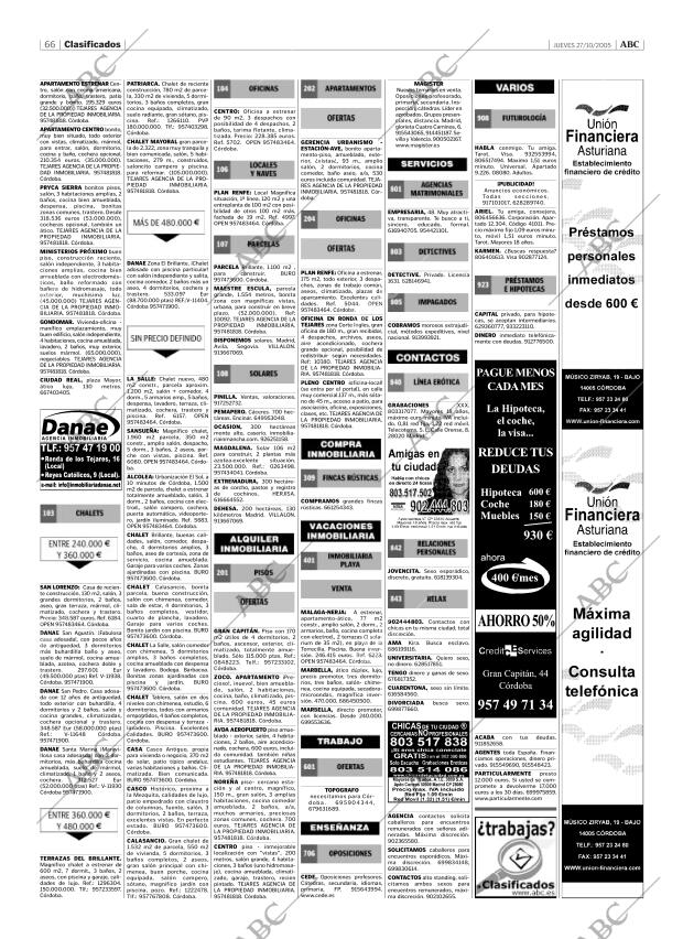 ABC CORDOBA 27-10-2005 página 66