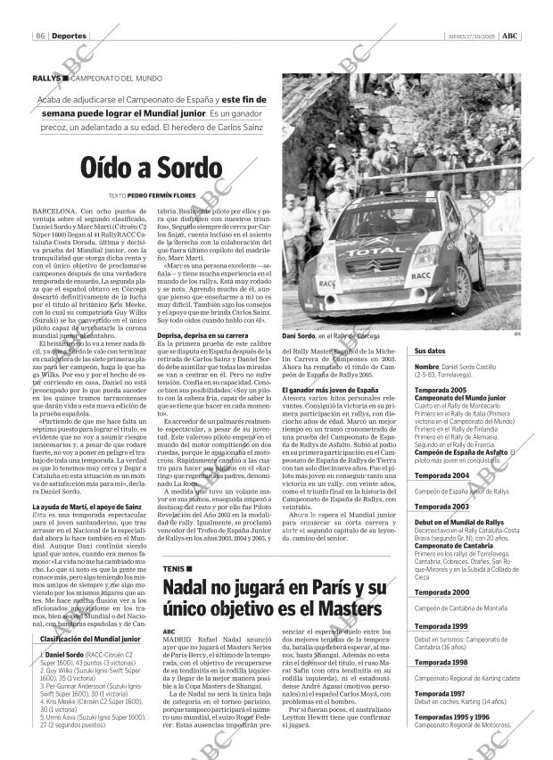 ABC CORDOBA 27-10-2005 página 86