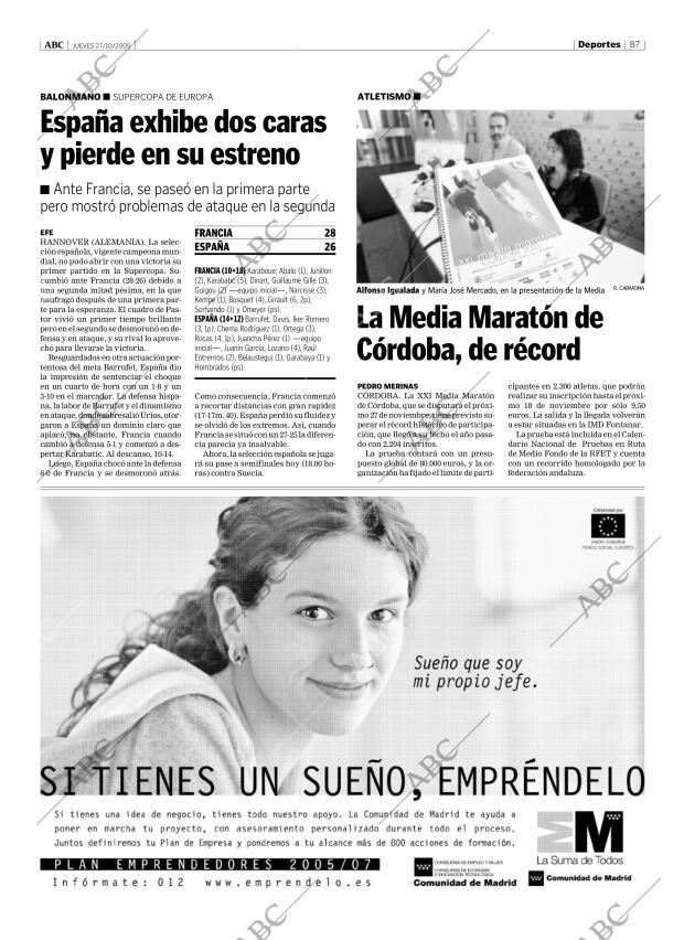 ABC CORDOBA 27-10-2005 página 87