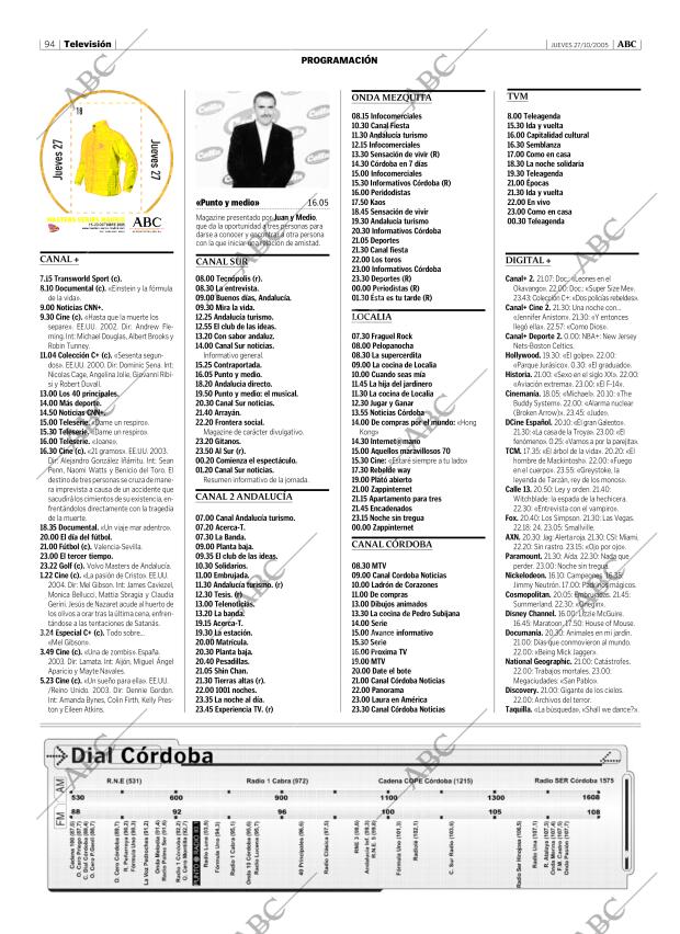 ABC CORDOBA 27-10-2005 página 94