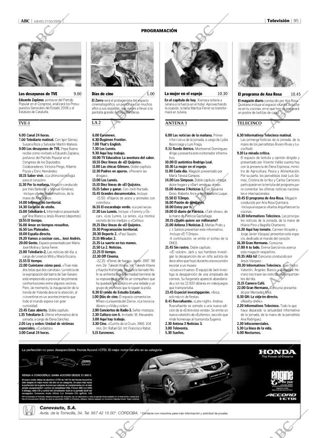 ABC CORDOBA 27-10-2005 página 95