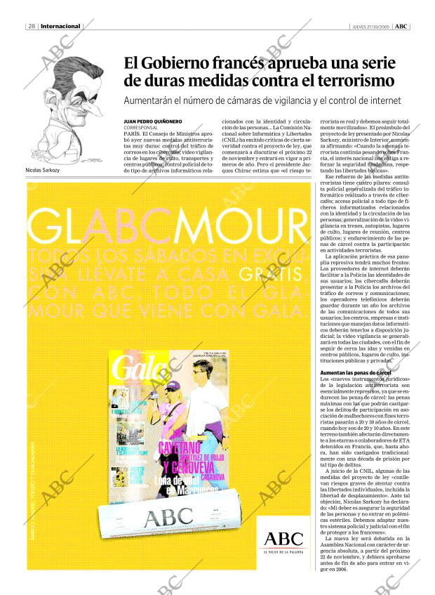 ABC MADRID 27-10-2005 página 28