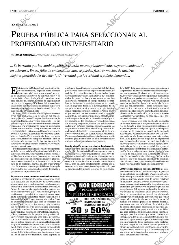 ABC MADRID 27-10-2005 página 3