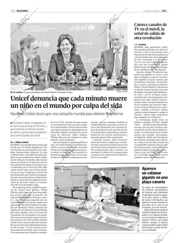 ABC MADRID 27-10-2005 página 52