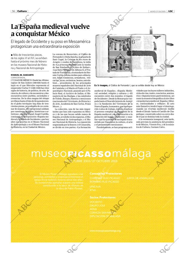 ABC MADRID 27-10-2005 página 56