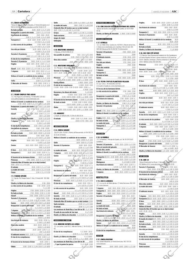 ABC MADRID 27-10-2005 página 64
