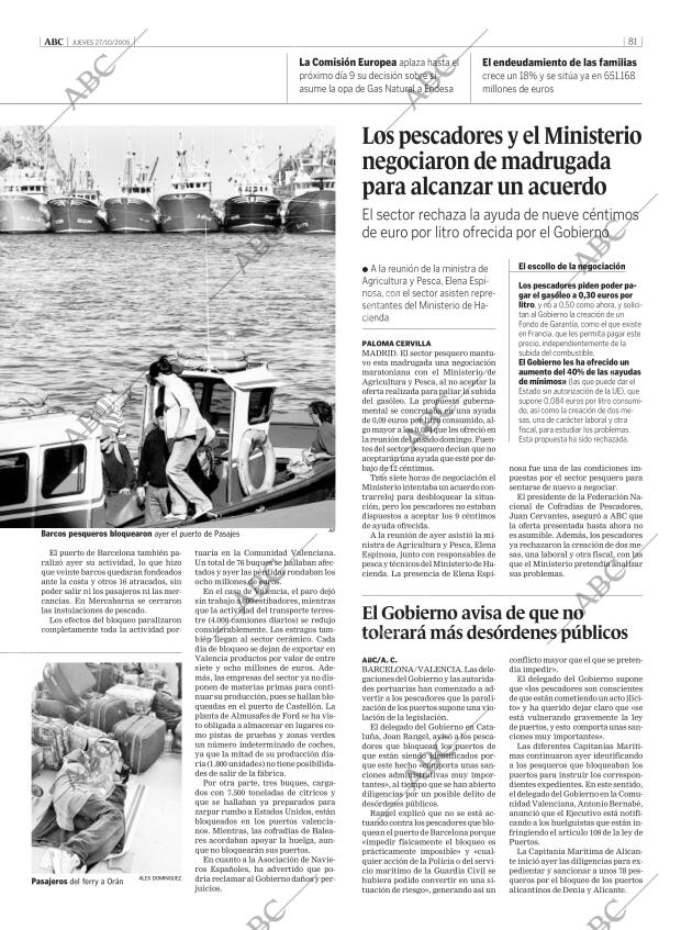 ABC MADRID 27-10-2005 página 81