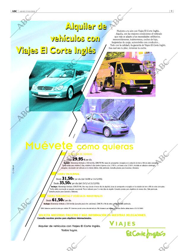 ABC MADRID 27-10-2005 página 9