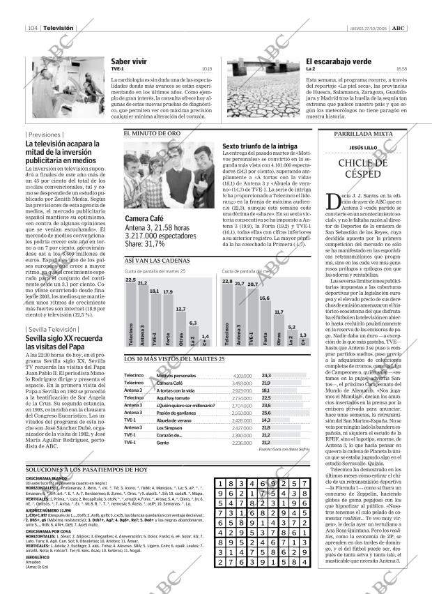 ABC SEVILLA 27-10-2005 página 104