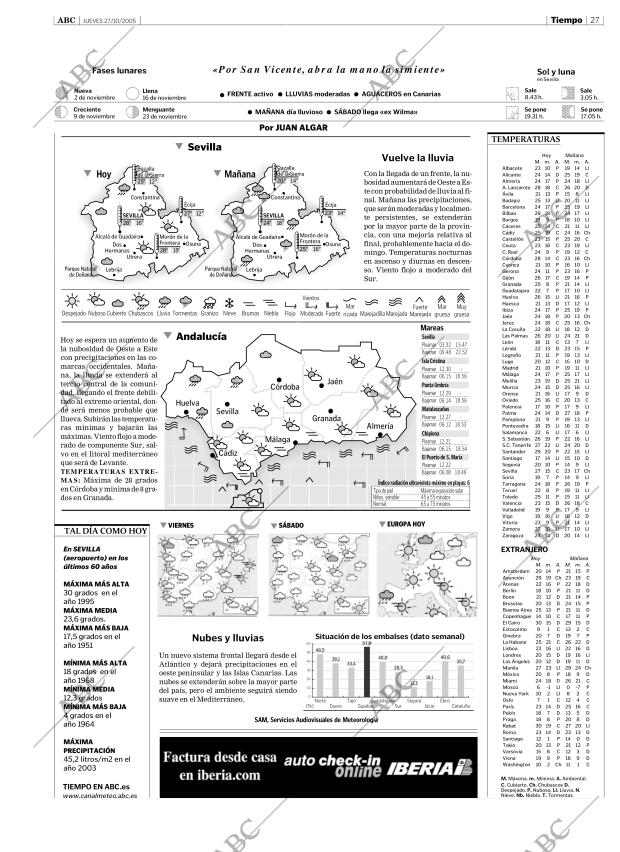 ABC SEVILLA 27-10-2005 página 27