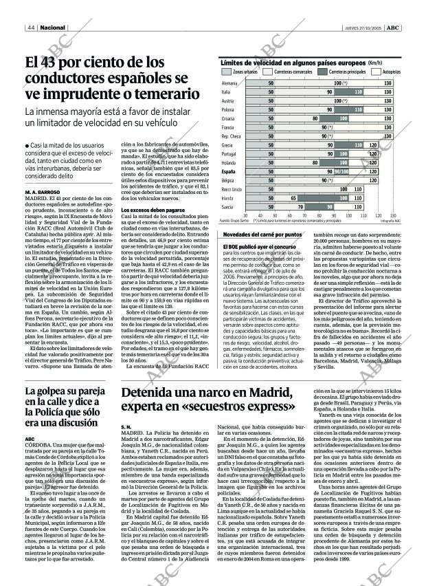 ABC SEVILLA 27-10-2005 página 44