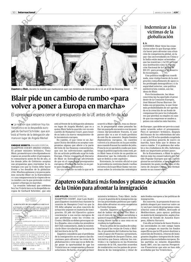 ABC SEVILLA 27-10-2005 página 50