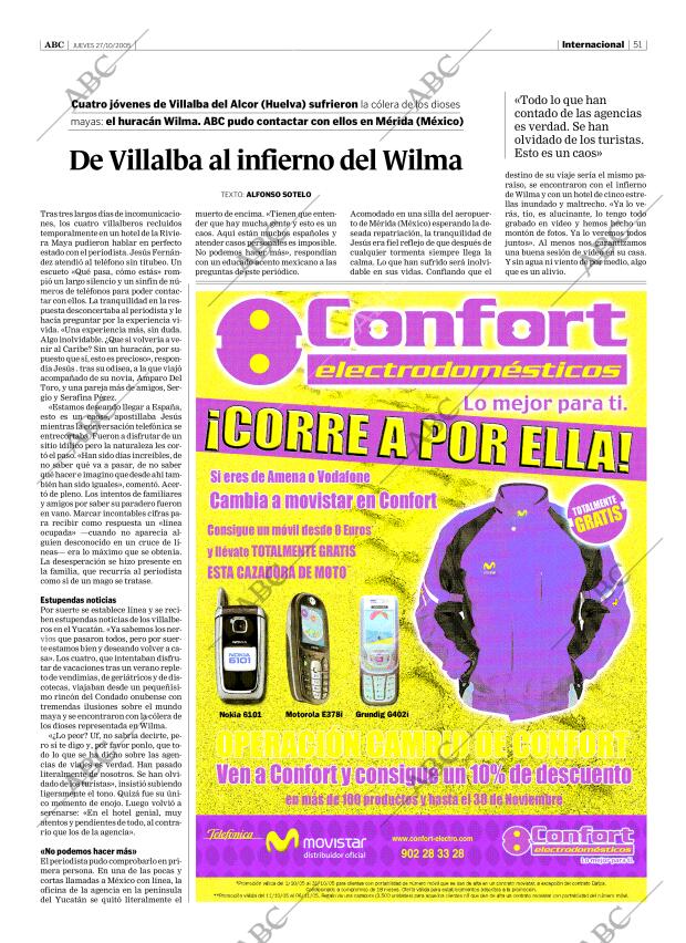 ABC SEVILLA 27-10-2005 página 51