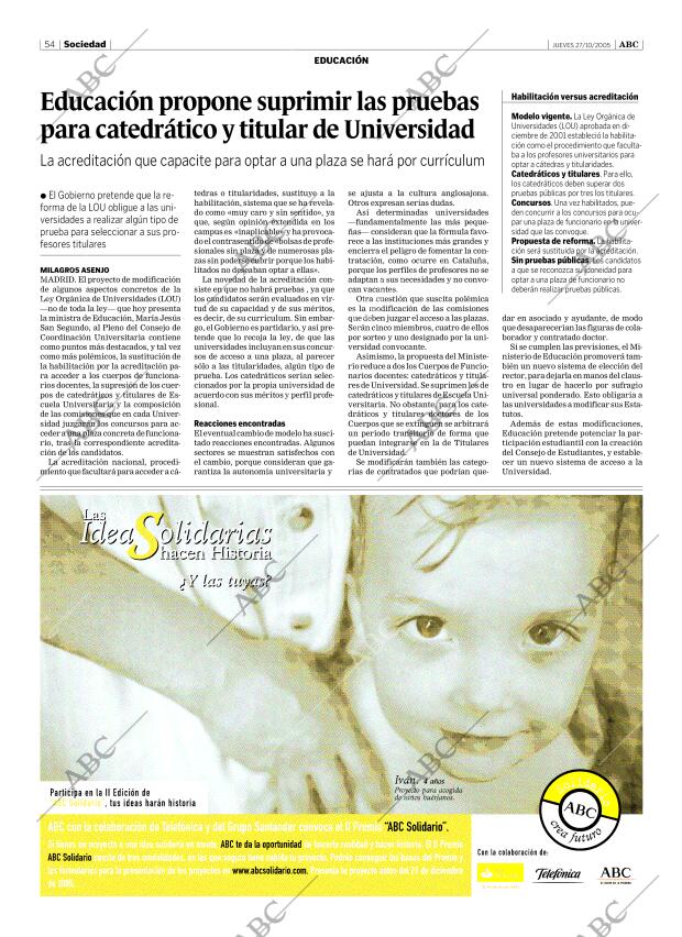 ABC SEVILLA 27-10-2005 página 54