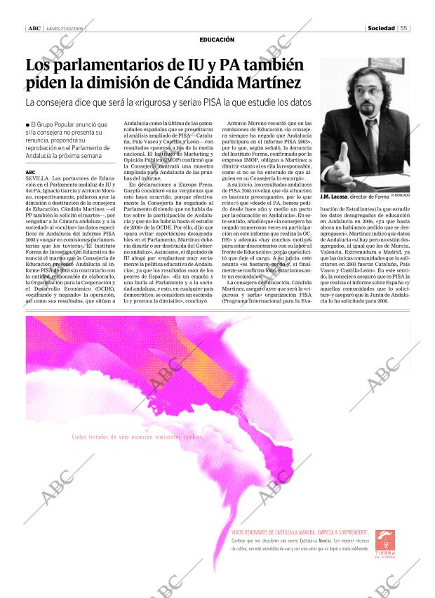 ABC SEVILLA 27-10-2005 página 55