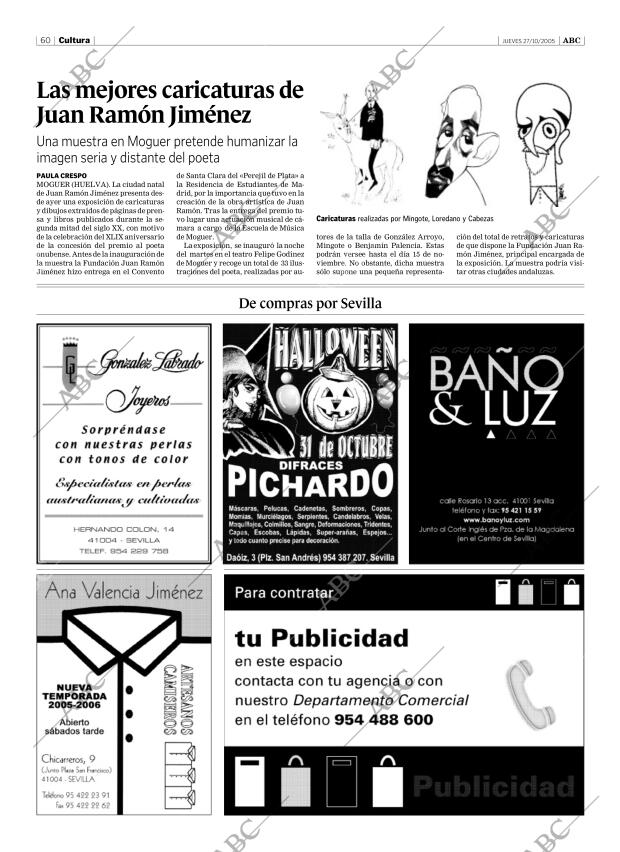 ABC SEVILLA 27-10-2005 página 60