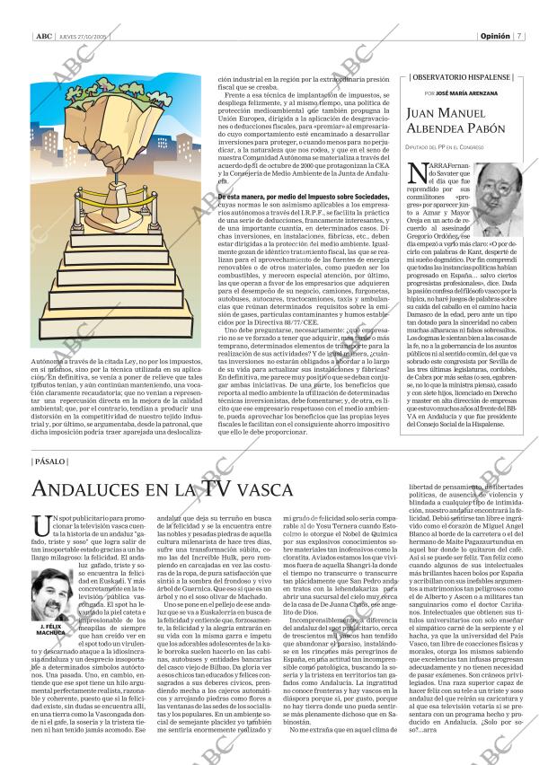 ABC SEVILLA 27-10-2005 página 7