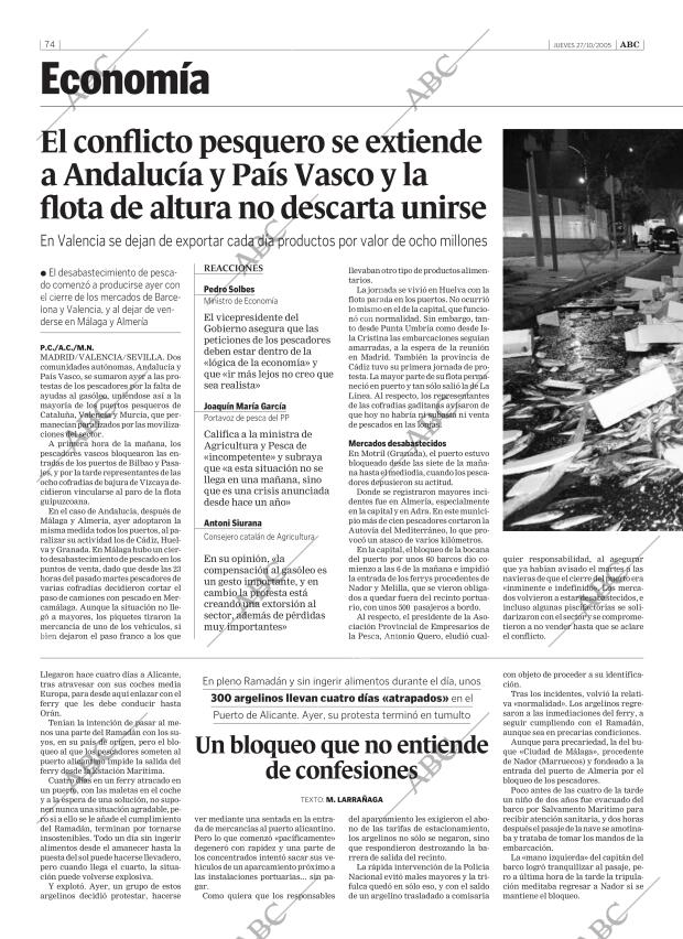 ABC SEVILLA 27-10-2005 página 74