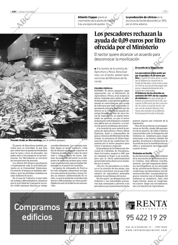 ABC SEVILLA 27-10-2005 página 75