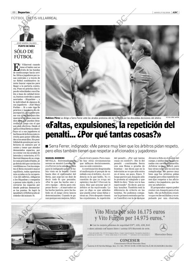 ABC SEVILLA 27-10-2005 página 88